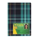 dossier santé ordonnances carte vitale carte mutuelle Color pop fabrication française