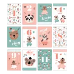 Cartes étapes Color Pop Fabrication Francaise