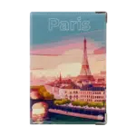 motif la seine porte document voiture assurance carte grise permis et ticket parking et stationnement