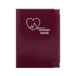dossier santé ordonnances carte vitale carte mutuelle Color pop fabrication française