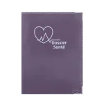 dossier santé ordonnances carte vitale carte mutuelle Color pop fabrication française