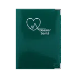 dossier santé ordonnances carte vitale carte mutuelle Color pop fabrication française
