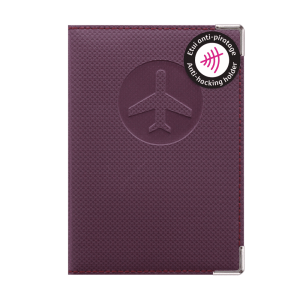 étui de Protection pour Passeport Multicolore OPTEXX RFID Housse de Protection de Passeport certifiée TÜV & zerifié - Flamingo Pink étui de Protection pour Passeport Blanc Flamant Porte-Carte