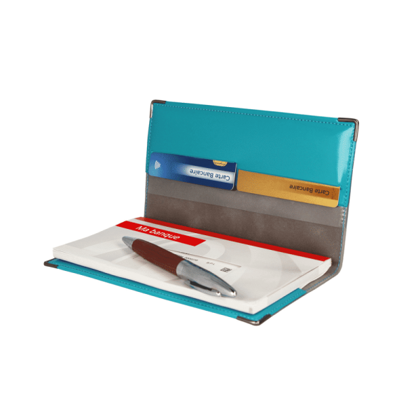 étui chéquier Color pop fabrication française