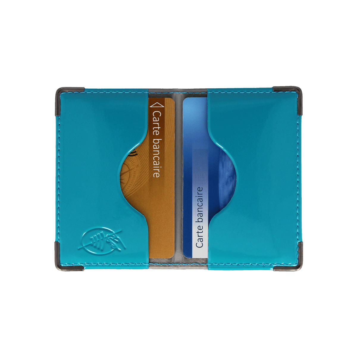 Porte-cartes (2) anti-RFID Vernis