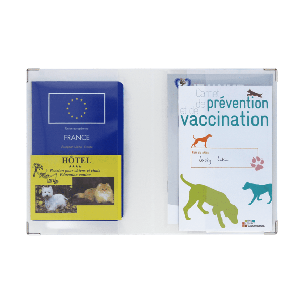 étui santé animaux carnet vaccination Color pop fabrication française