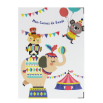 étui carnet de santé enfants cadeau naissance Color pop fabrication française