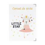 étui carnet de santé enfants cadeau naissance Color pop fabrication française