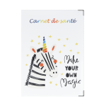 étui carnet de santé enfants cadeau naissance Color pop fabrication française