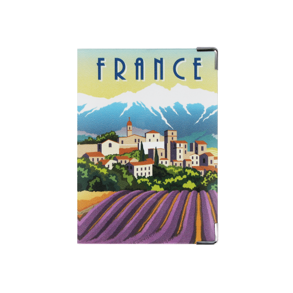 Passeport voyage valise Color pop fabrication française