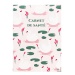 étui carnet de santé enfants cadeau naissance Color pop fabrication française