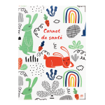 étui carnet de santé enfants cadeau naissance Color pop fabrication française