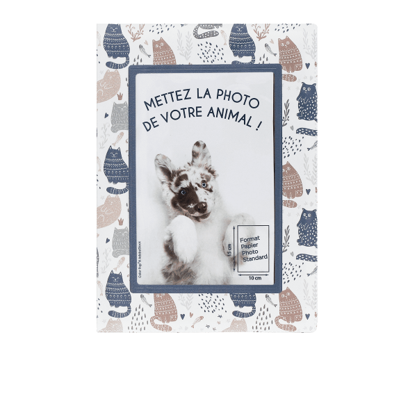 étui santé animaux personnalisable carnet vaccination Color pop fabrication française