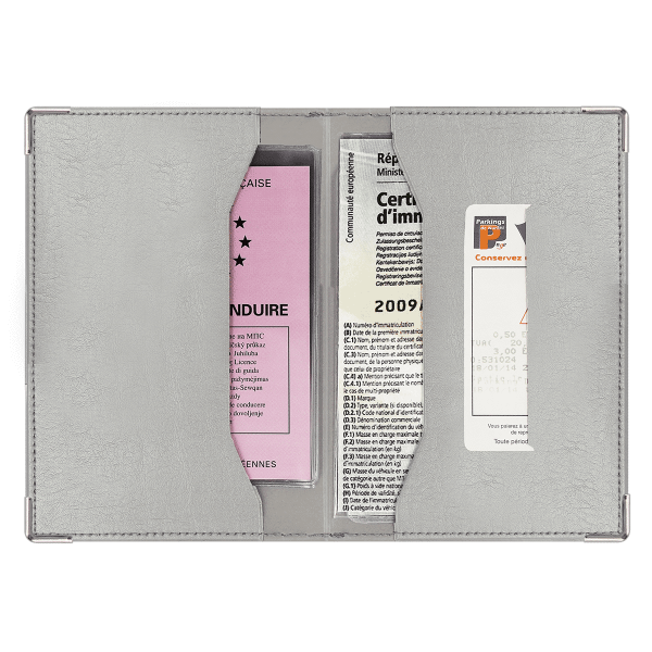 porte papiers voiture etui carte grise etui permis de conduire my color pop petite maroquinerie made in france fabrication francaise