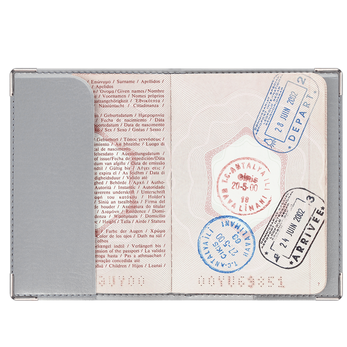 passeport blindé anti-piratage anti-rfid voyage valise avion train bateau my color pop petite maroquinerie made in france fabrication francaise