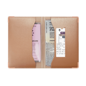 Porte papiers voiture étui carte grise étui permis de conduire Color pop petite maroquinerie made in France fabrication française