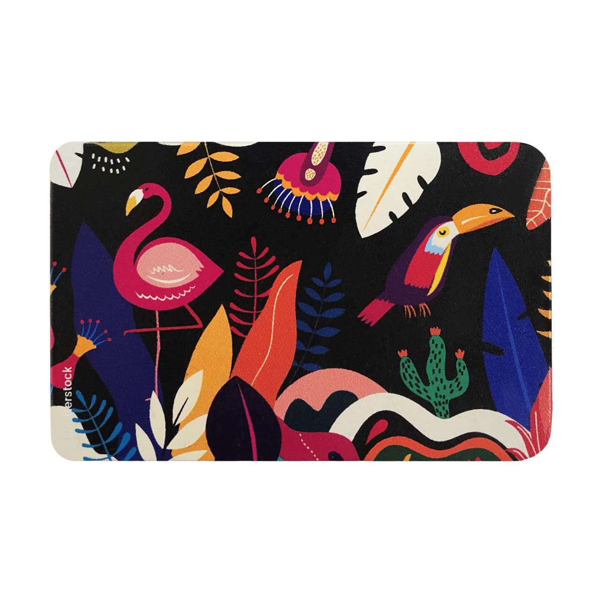 3 flamingo printemps 613 étui pour carte blindée anti rfid anti piratage