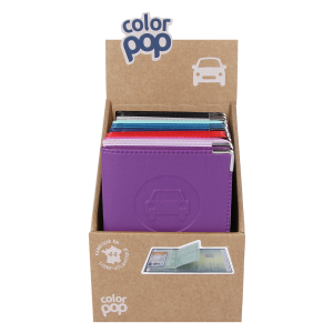 porte papiers voiture etui carte grise etui permis de conduire my color pop petite maroquinerie made in france fabrication francaise