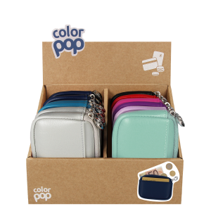 porte-monnaie étui carte bancaire Color pop