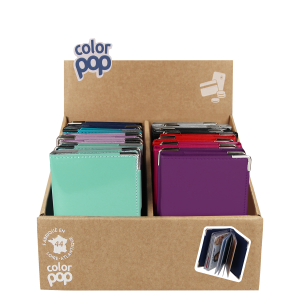 étui cartes fidélité cartes visite Color pop fabrication française