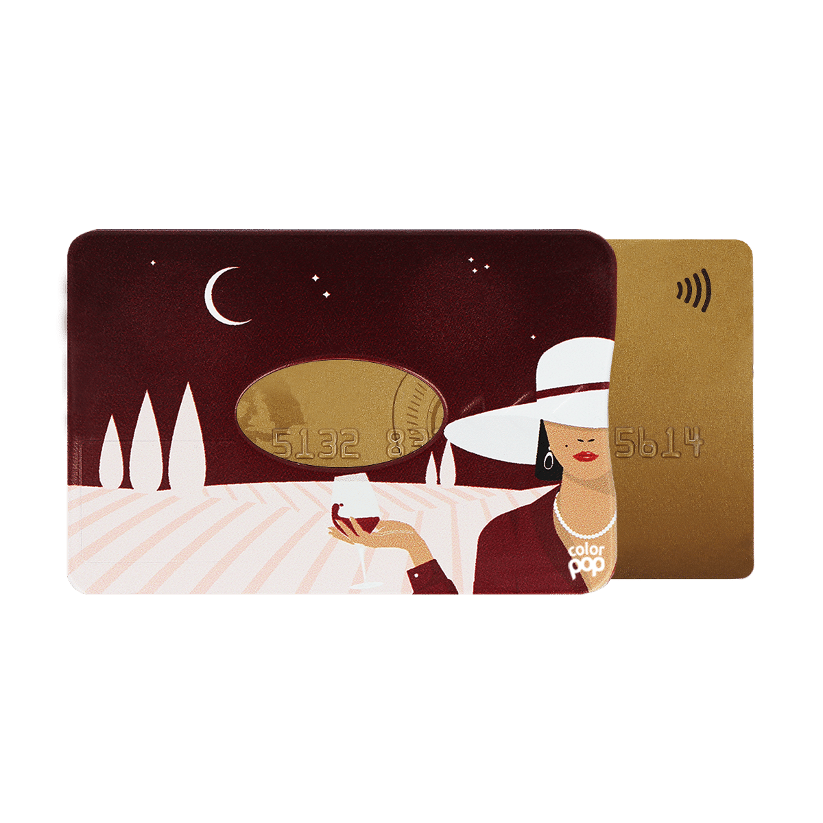 motif femme bordelaise, carte bancaire, carte de crédit, carte anti-rfid, carte anti-piratage, protège carte bancaire, étui pour carte bancaire ou carte de crédit