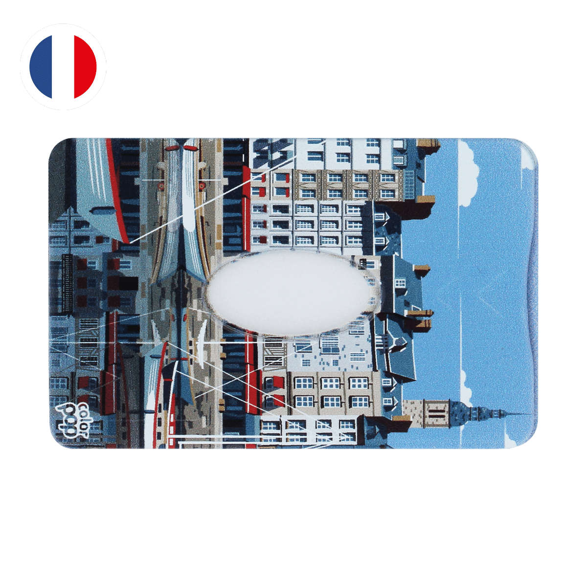 motif port breton, carte bancaire, carte de crédit, carte anti-rfid, carte anti-piratage, protège carte bancaire, étui pour carte bancaire ou carte de crédit