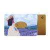 motif lavande boheme, carte bancaire, carte de crédit, carte anti-rfid, carte anti-piratage, protège carte bancaire, étui pour carte bancaire ou carte de crédit