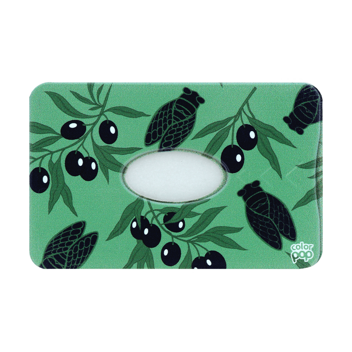 motif olives vertes, carte bancaire, carte de crédit, carte anti-rfid, carte anti-piratage, protège carte bancaire, étui pour carte bancaire ou carte de crédit