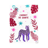 Étui carnet de santé enfants cadeau naissance Color Pop fabrication française