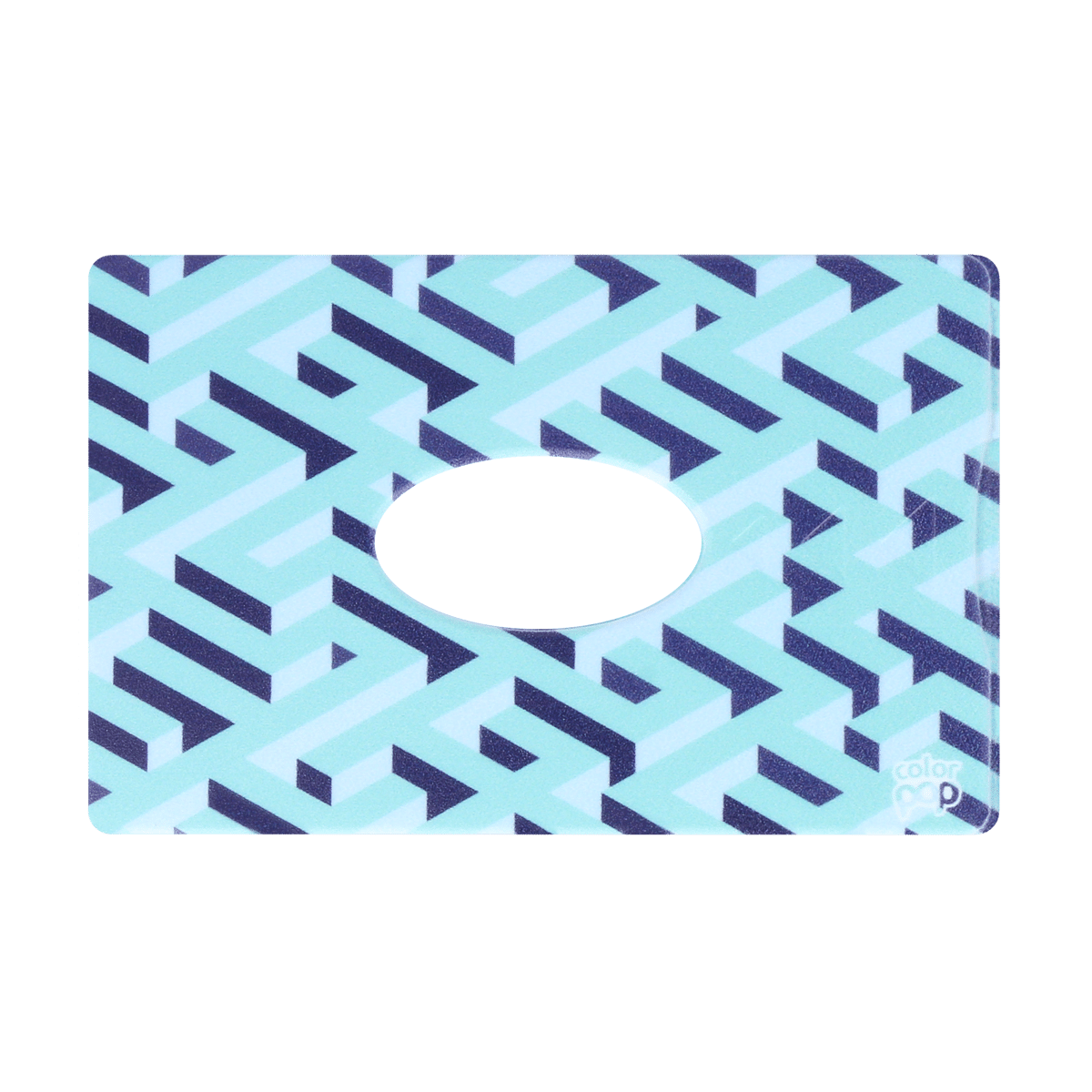 motif labyrinthe, carte bancaire, carte de crédit, carte transport, badge, carte cantine, protège carte bancaire, étui pour carte bancaire ou carte de crédit