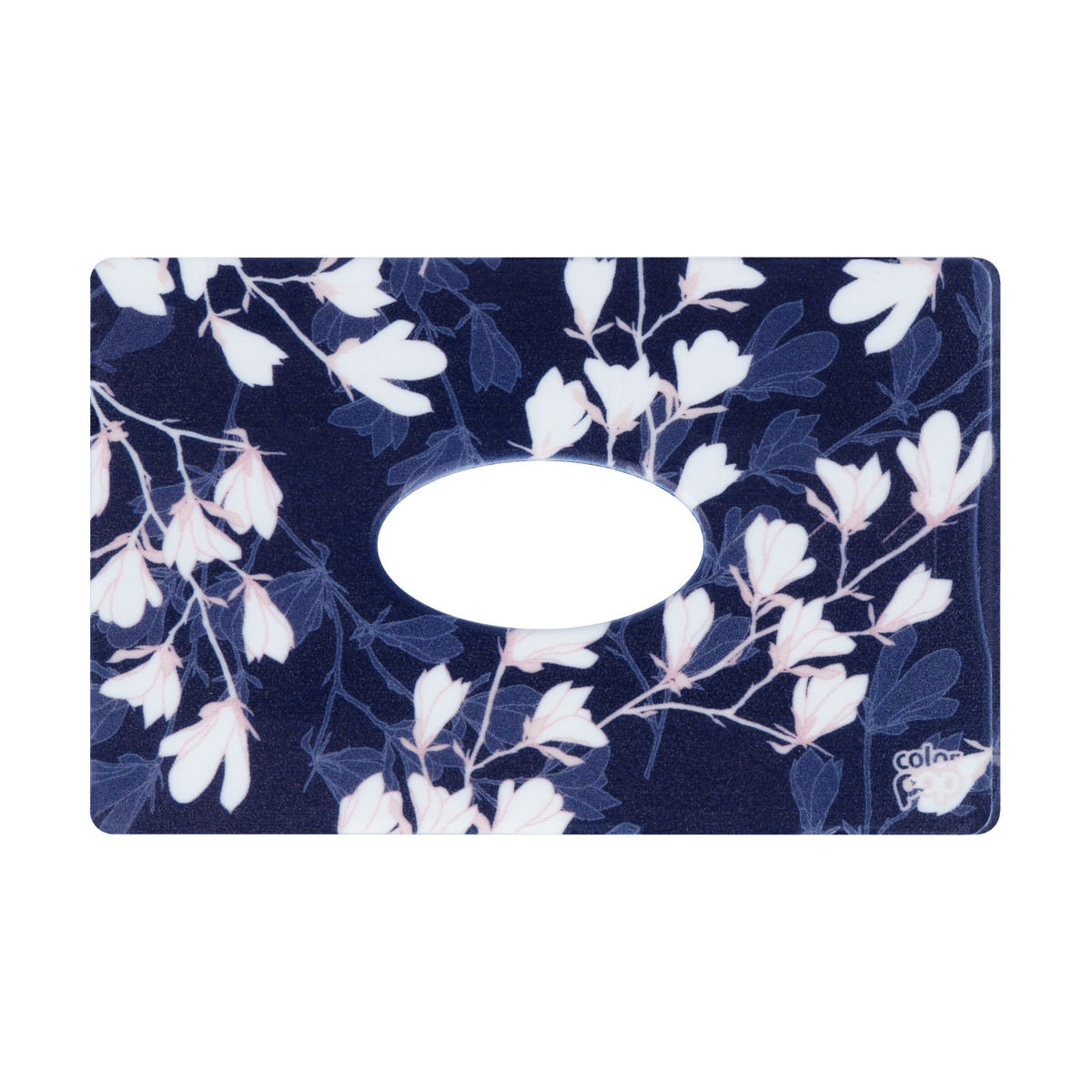 motif magniola, carte bancaire, carte de crédit, carte transport, badge, carte cantine, protège carte bancaire, étui pour carte bancaire ou carte de crédit