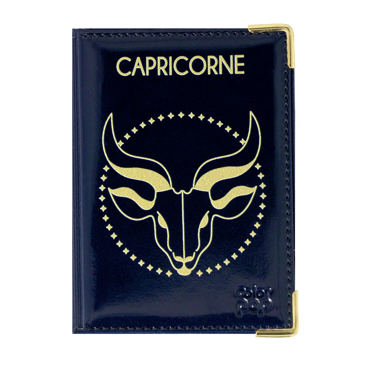 color pop etui pvc anti-piratage fabrication francaise signe capricorne collection astrologie color pop hiver 2023