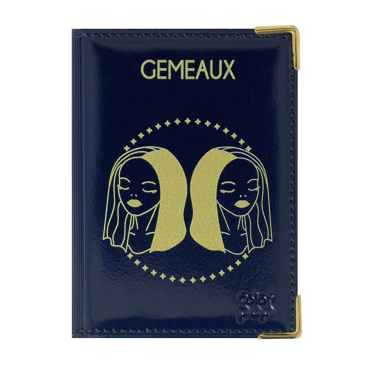 color pop etui pvc anti-piratage fabrication francaise signe gémeaux collection astrologie color pop hiver 2023