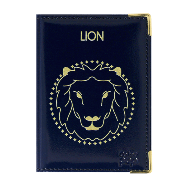 color pop etui pvc anti-piratage fabrication francaise signe lion collection astrologie color pop hiver 2023