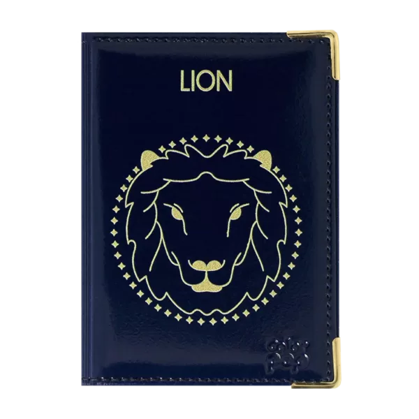 color pop etui pvc anti-piratage fabrication francaise signe lion collection astrologie color pop hiver 2023
