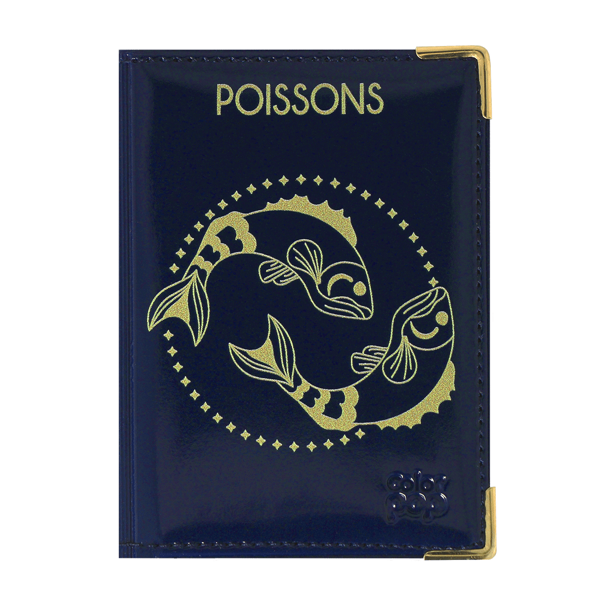 color pop etui pvc anti-piratage fabrication francaise signe poisson collection astrologie color pop hiver 2023