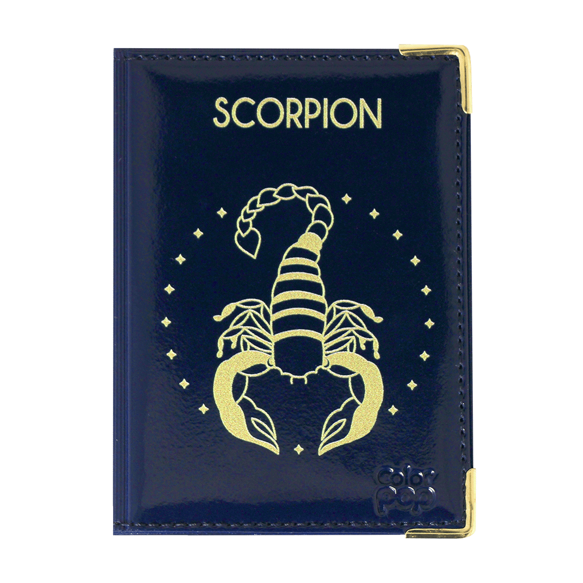 color pop etui pvc anti-piratage fabrication francaise signe scorpion collection astrologie color pop hiver 2023