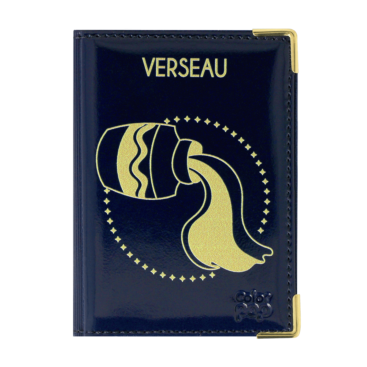 color pop etui pvc anti-piratage fabrication francaise signe verseau collection astrologie color pop hiver 2023