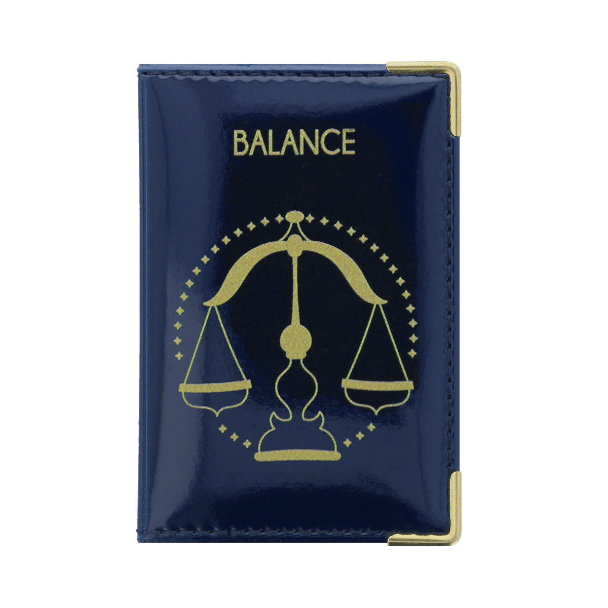 Motif astrologie balance devant porte carte anti-rfid Color Pop