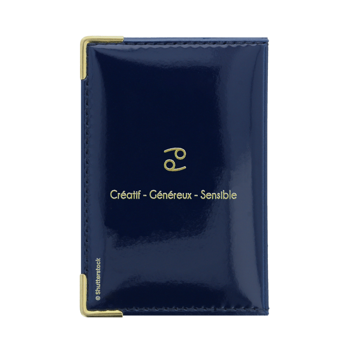 Motif astrologie cancer derrière porte carte anti-rfid Color Pop