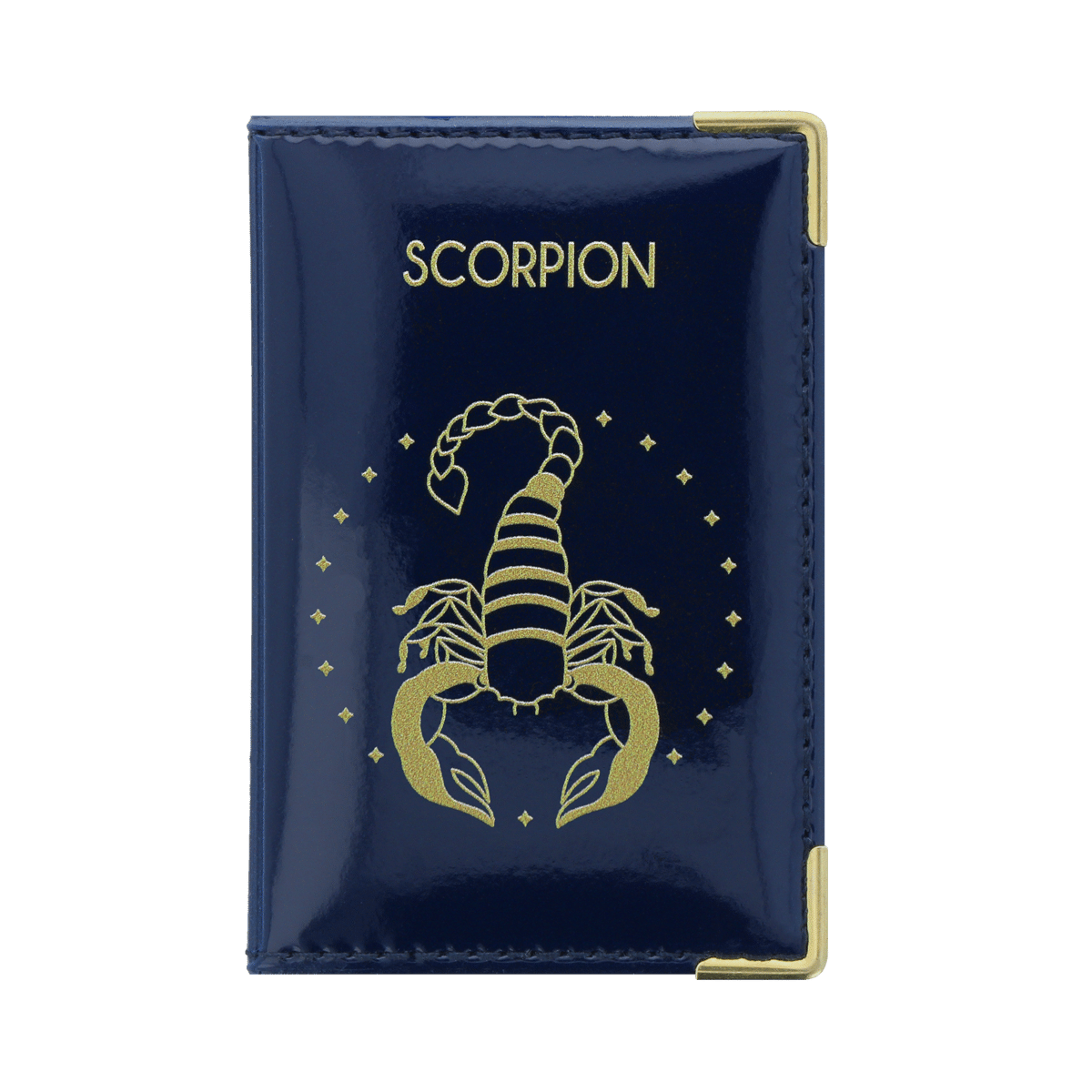 Motif astrologie scorpion devant porte carte anti-rfid Color Pop