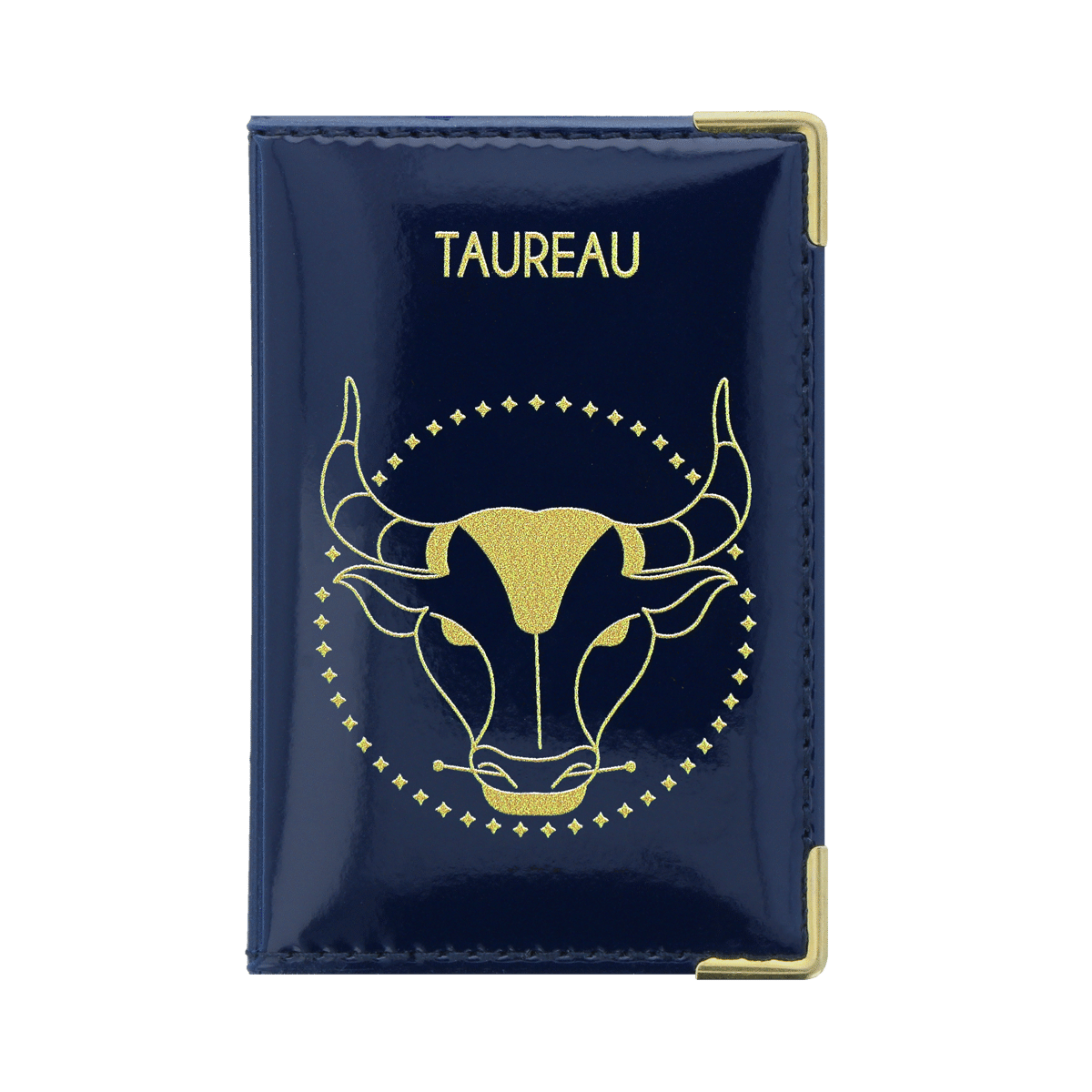 Motif astrologie taureau devant porte carte anti-rfid Color Pop