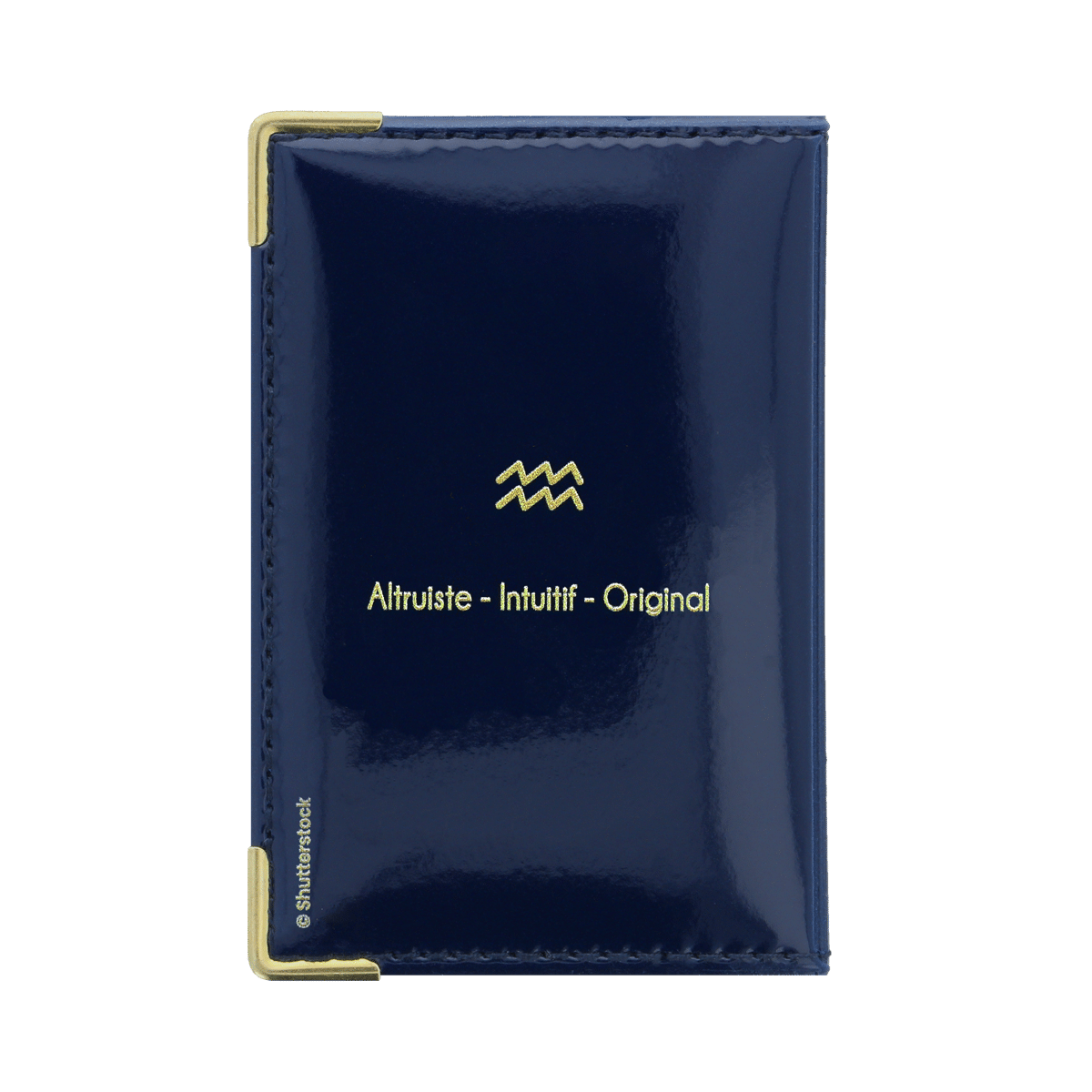 Motif astrologie verseau derrière porte carte anti-rfid Color ,Pop