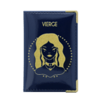 Motif astrologie vierge devant porte carte anti-rfid Color Pop