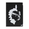 protège passeport corse motif tete de maure, anti ecornement, anti humidité, protège passeport, étui passeport