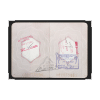 protège passeport corse motif tete de maure, anti ecornement, anti humidité, protège passeport, étui passeport