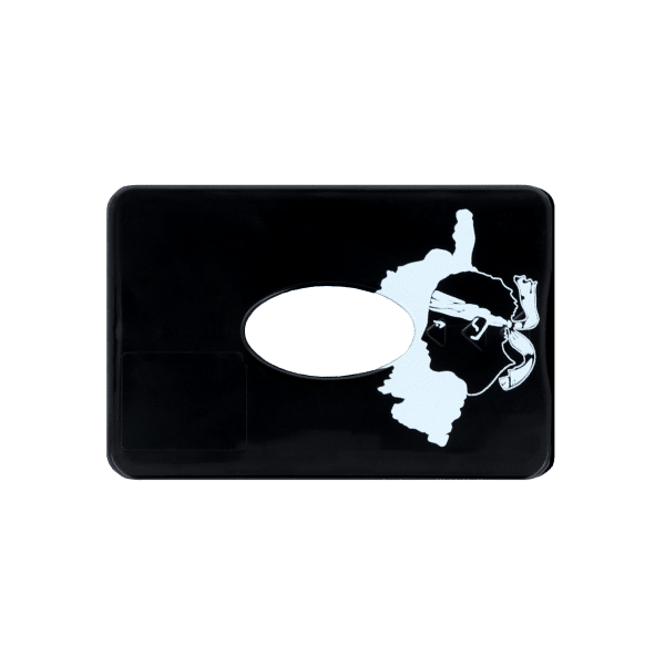 collection corse, motif tête de maure, porte carte anti-rfid, anti-piratage, carte bancaire, carte de crédit