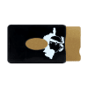 collection corse, motif tête de maure, porte carte anti-rfid, anti-piratage, carte bancaire, carte de crédit