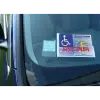 Étui carte stationnement handicape Color pop fabrication française