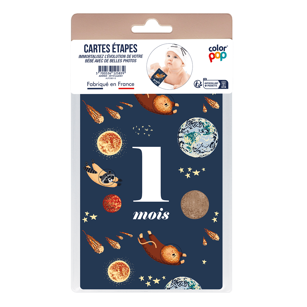 Color Pop cartes étapes kit naissance fabrication française